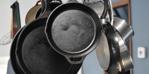 sartenes de aluminio y sartenes de hierro fundido